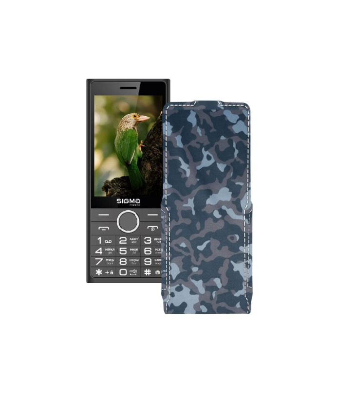 Чохол-флип з екошкіри для телефону Sigma X-style 353