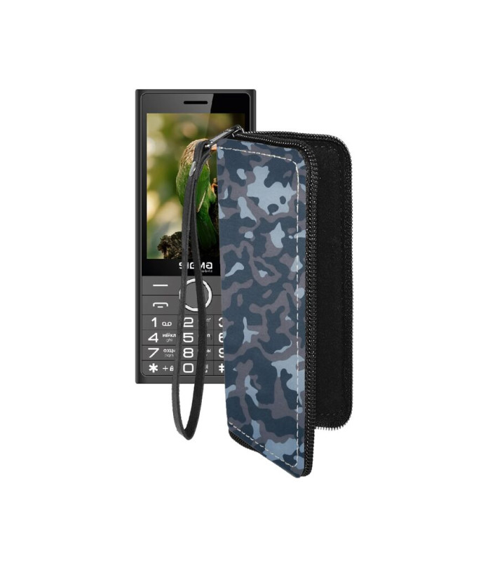 Чохол-гаманець з екошкіри для телефону Sigma X-style 353