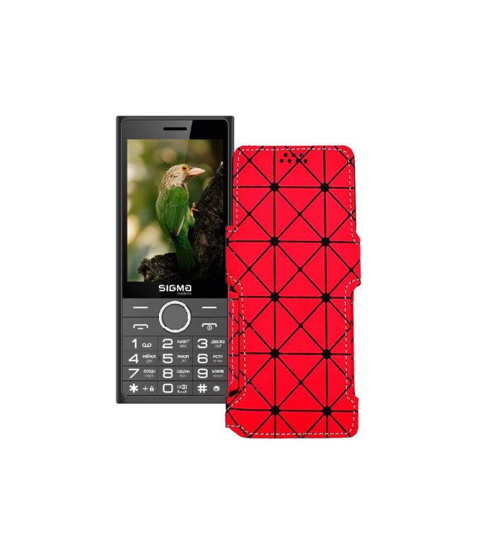 Чохол-книжка з екошкіри для телефону Sigma X-style 353