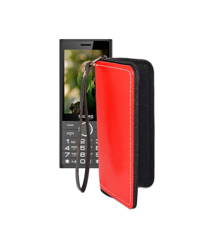 Чохол-гаманець з екошкіри для телефону Sigma X-style 353