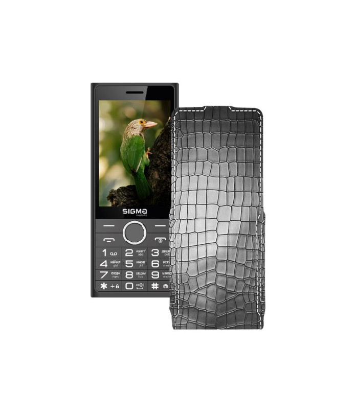 Чохол-флип з екошкіри для телефону Sigma X-style 353