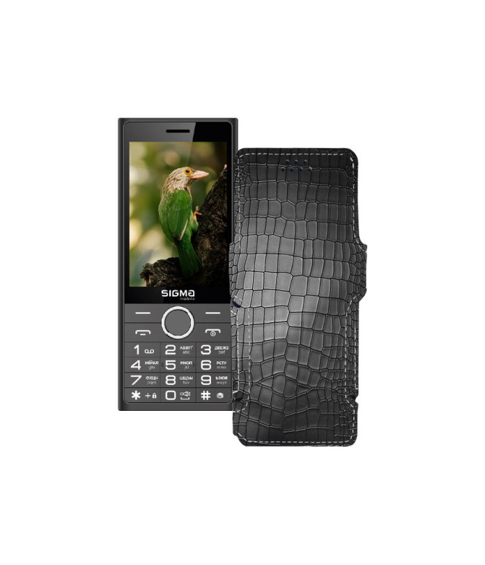 Чохол-книжка з екошкіри для телефону Sigma X-style 353