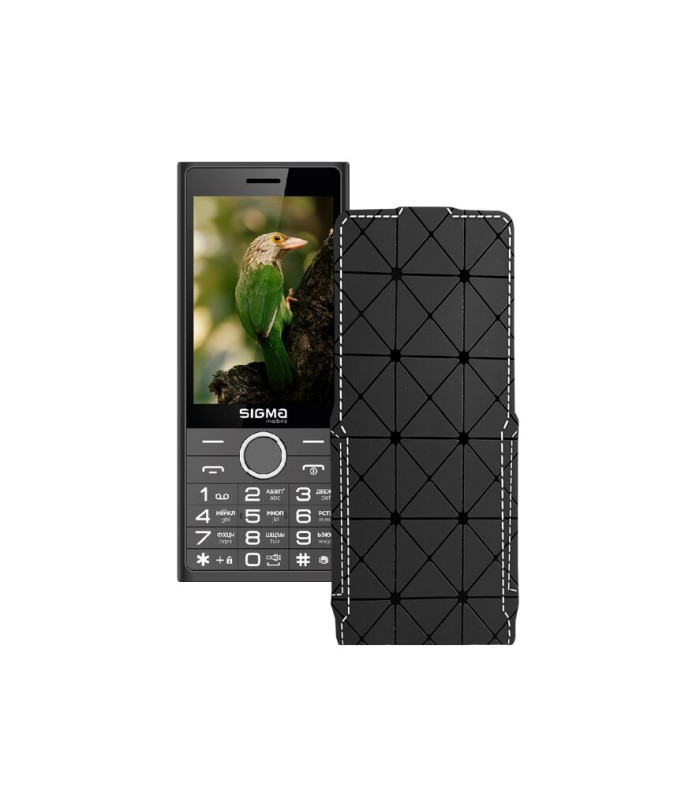 Чохол-флип з екошкіри для телефону Sigma X-style 353