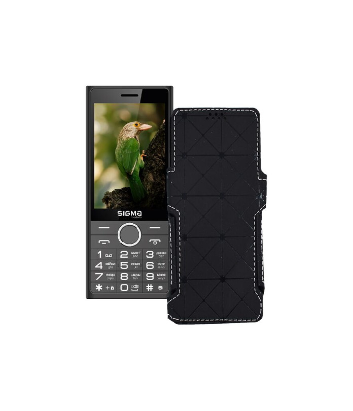 Чохол-книжка з екошкіри для телефону Sigma X-style 353