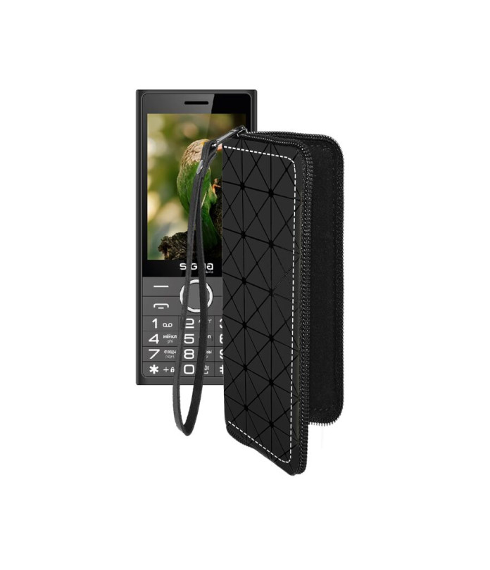 Чохол-гаманець з екошкіри для телефону Sigma X-style 353
