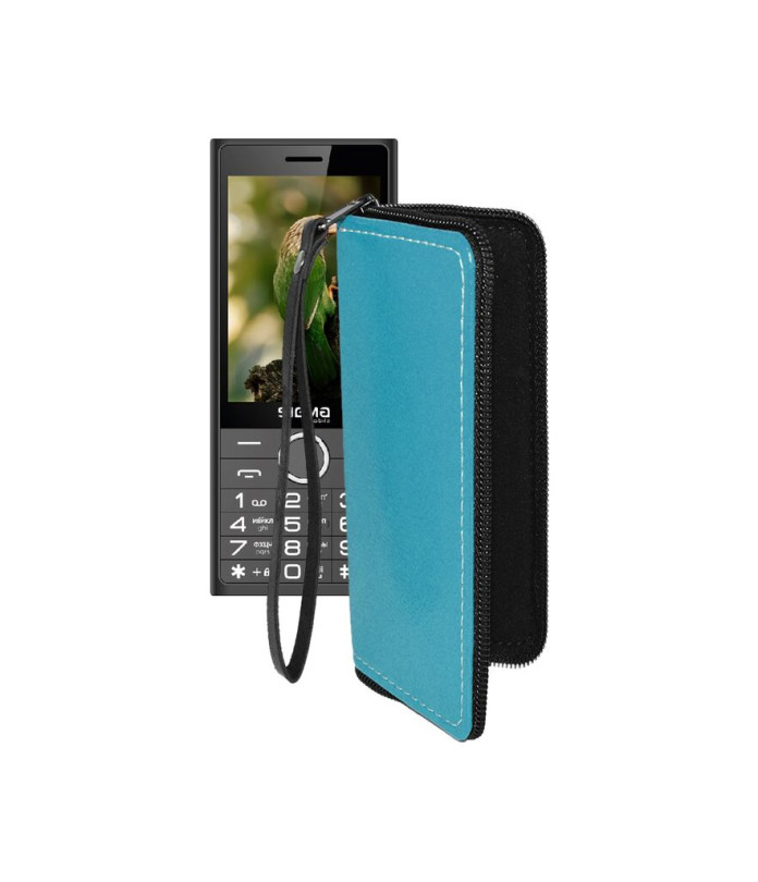 Чохол-гаманець з екошкіри для телефону Sigma X-style 353