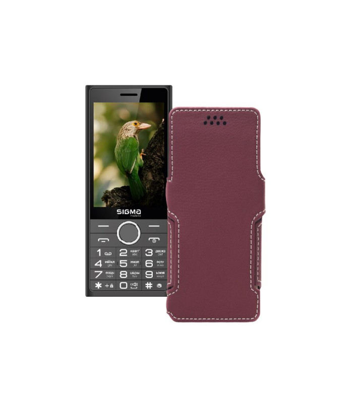Чохол-книжка з екошкіри для телефону Sigma X-style 353