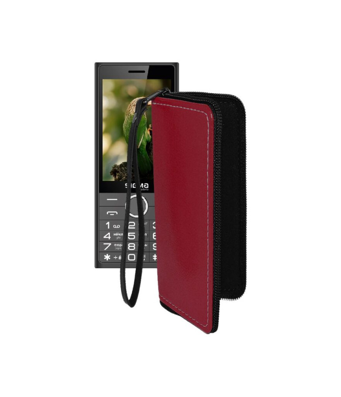 Чохол-гаманець з екошкіри для телефону Sigma X-style 353