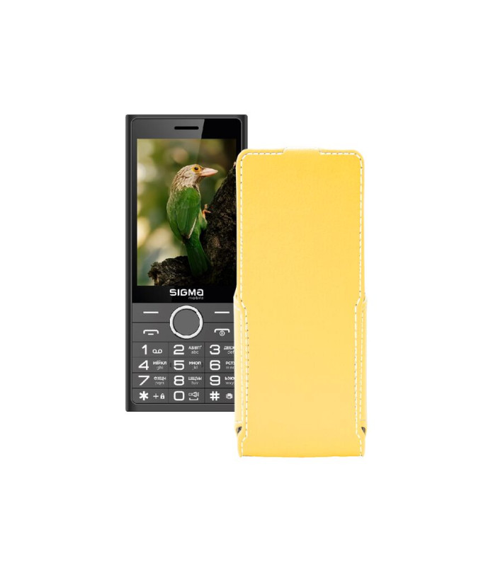 Чохол-флип з екошкіри для телефону Sigma X-style 353