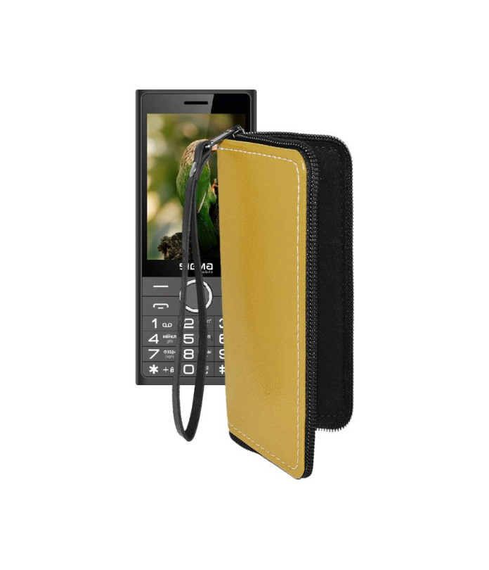Чохол-гаманець з екошкіри для телефону Sigma X-style 353