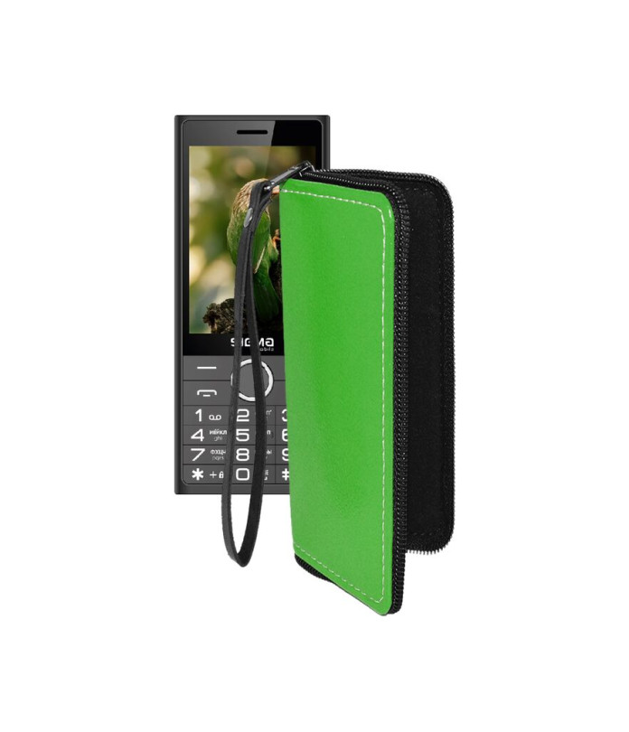 Чохол-гаманець з екошкіри для телефону Sigma X-style 353