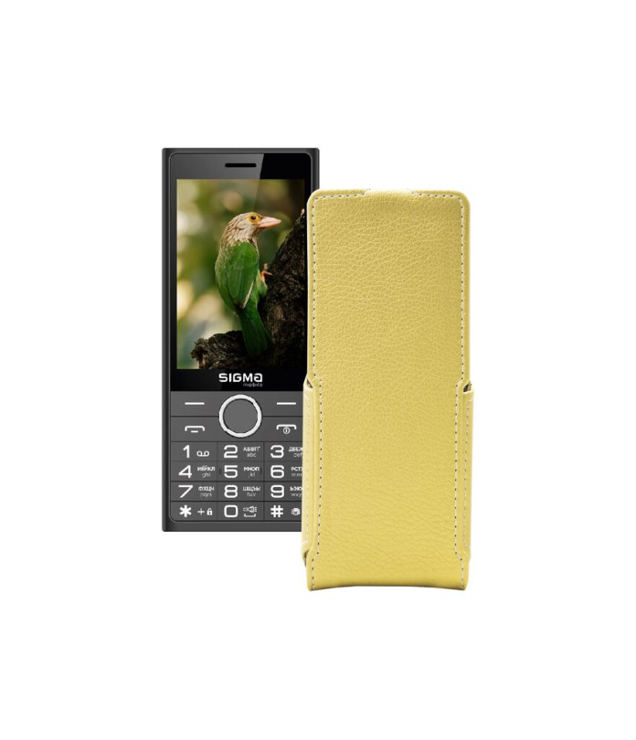 Чохол-флип з екошкіри для телефону Sigma X-style 353