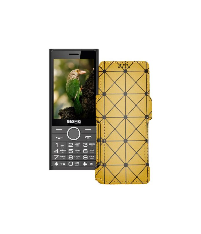 Чохол-книжка з екошкіри для телефону Sigma X-style 353