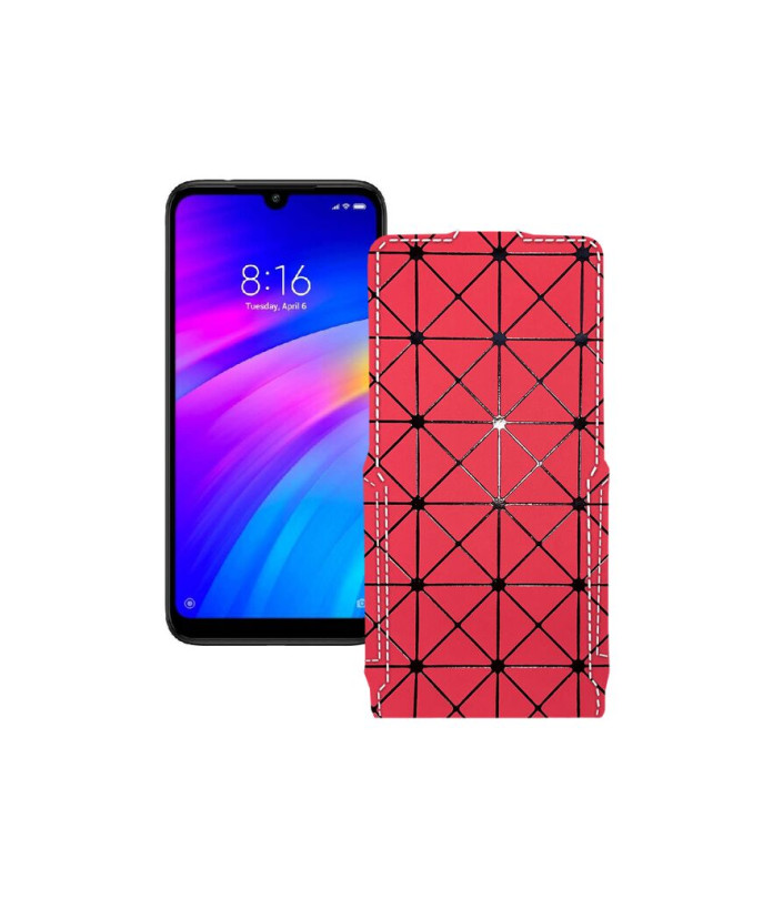 Чохол-флип з екошкіри для телефону Xiaomi Redmi 7