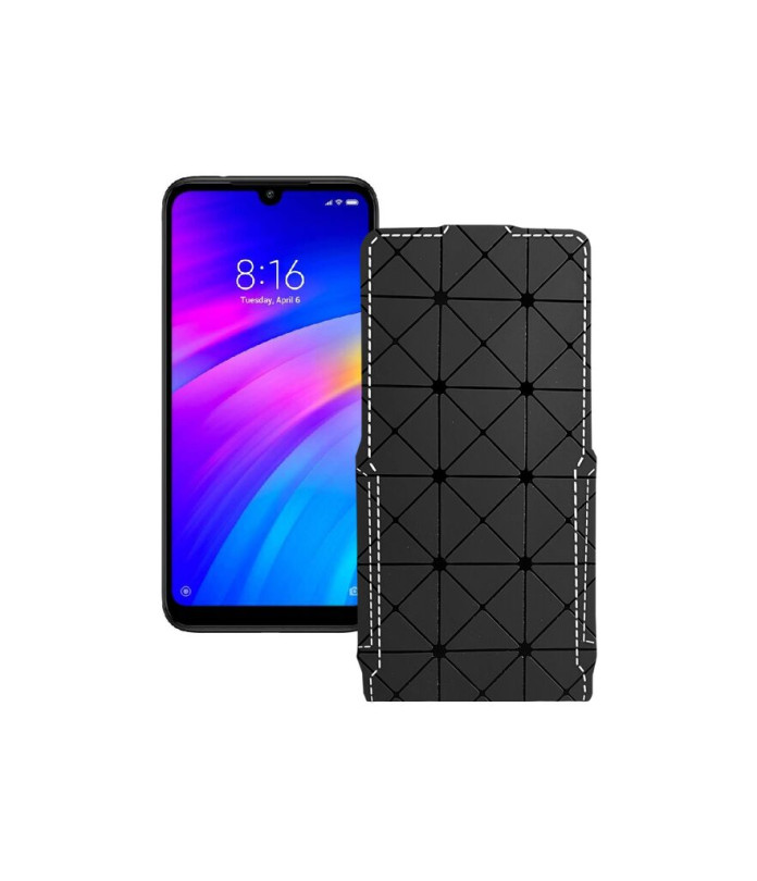 Чохол-флип з екошкіри для телефону Xiaomi Redmi 7