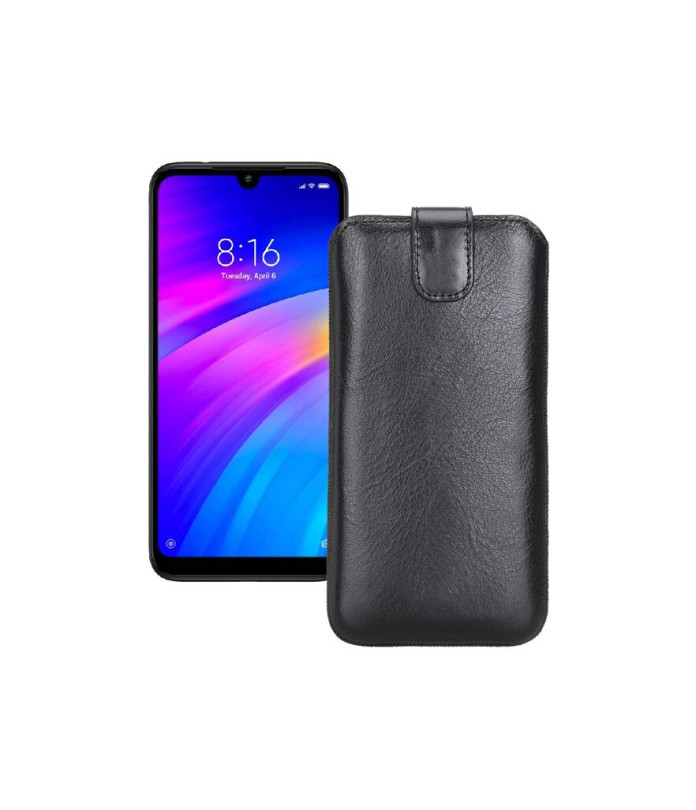 Витяжка з екошкіри для телефону Xiaomi Redmi 7