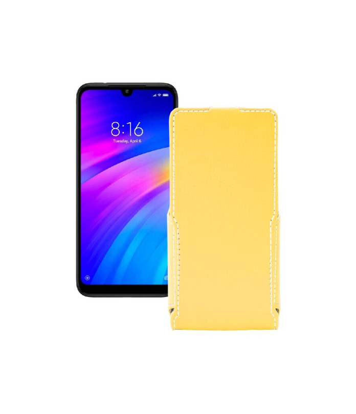 Чохол-флип з екошкіри для телефону Xiaomi Redmi 7