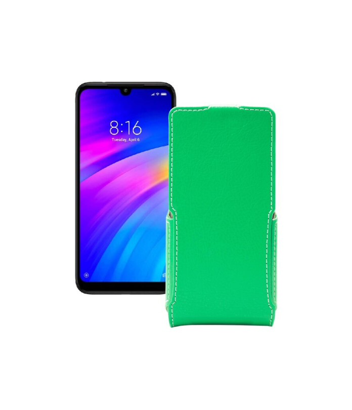 Чохол-флип з екошкіри для телефону Xiaomi Redmi 7