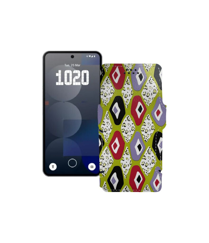 Чохол-книжка з екошкіри для телефону Nothing Phone (3a) Pro