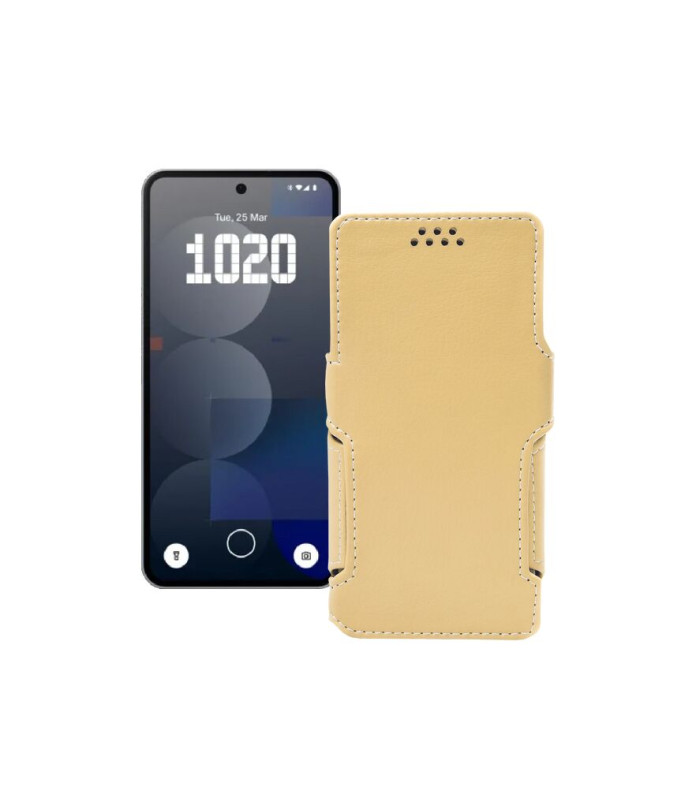 Чохол-книжка з екошкіри для телефону Nothing Phone (3a) Pro