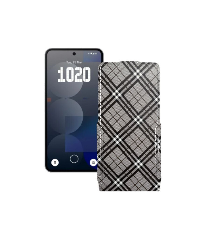 Чохол-флип з екошкіри для телефону Nothing Phone (3a) Pro