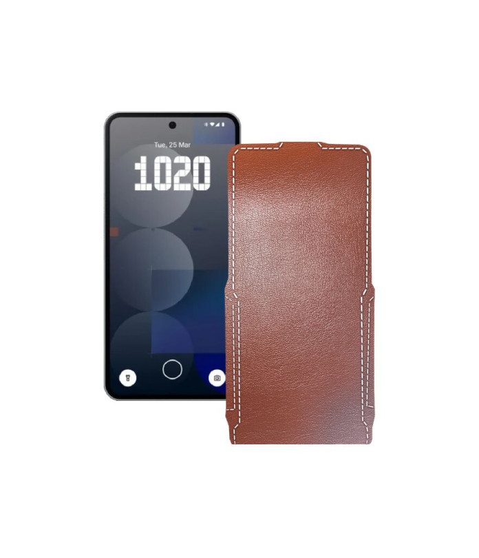 Чохол-флип з екошкіри для телефону Nothing Phone (3a) Pro