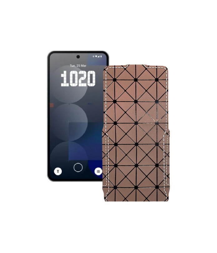 Чохол-флип з екошкіри для телефону Nothing Phone (3a) Pro