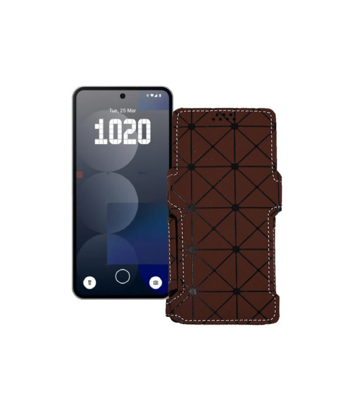 Чохол-книжка з екошкіри для телефону Nothing Phone (3a) Pro