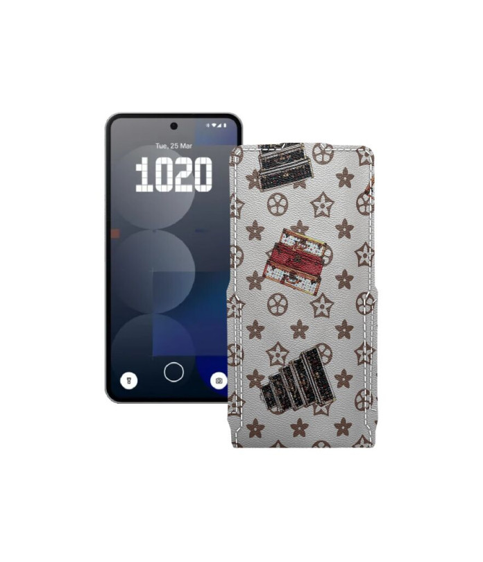 Чохол-флип з екошкіри для телефону Nothing Phone (3a) Pro