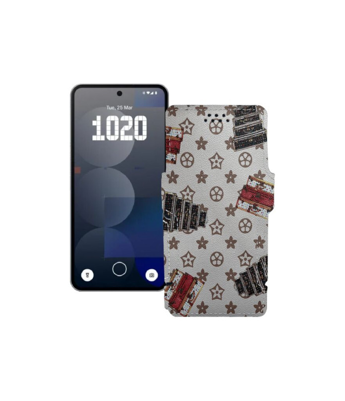 Чохол-книжка з екошкіри для телефону Nothing Phone (3a) Pro