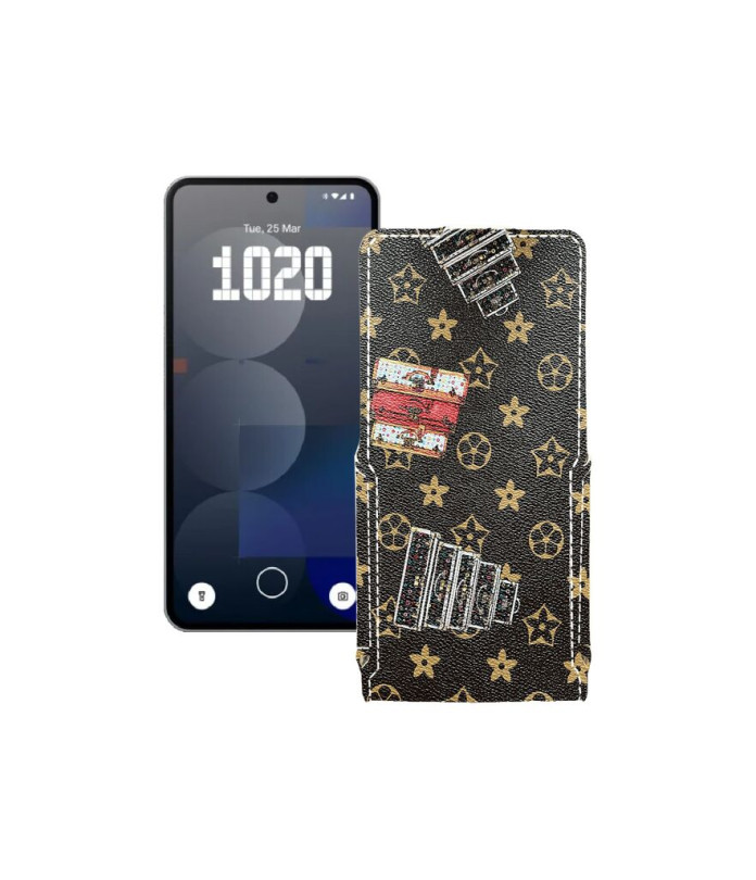 Чохол-флип з екошкіри для телефону Nothing Phone (3a) Pro