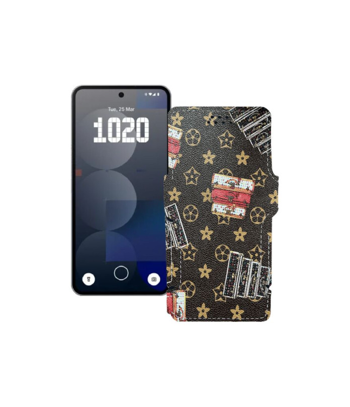 Чохол-книжка з екошкіри для телефону Nothing Phone (3a) Pro