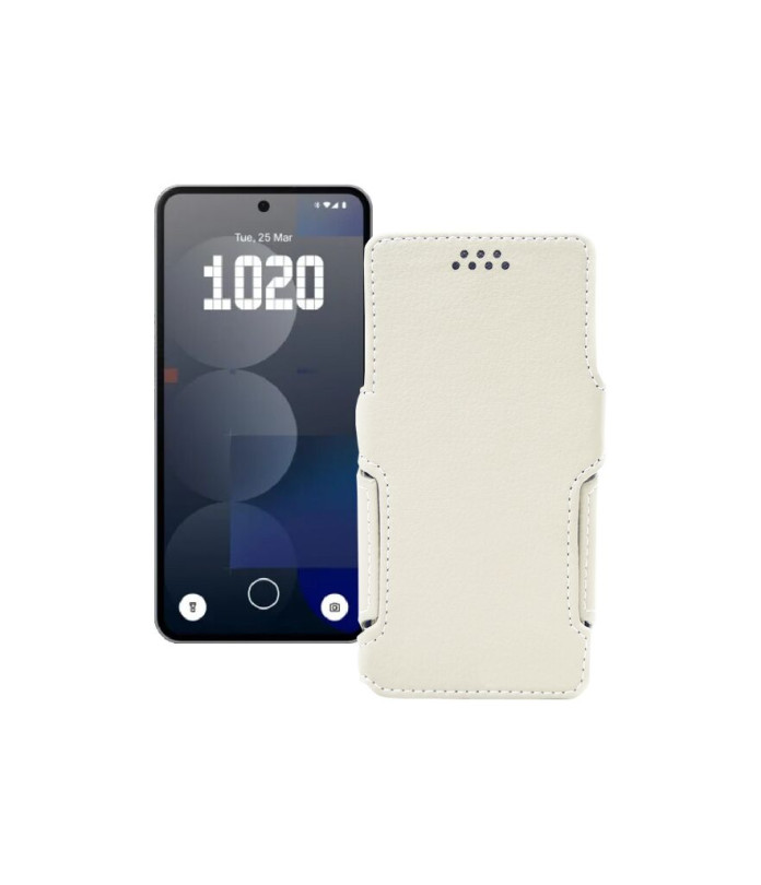 Чохол-книжка з екошкіри для телефону Nothing Phone (3a) Pro