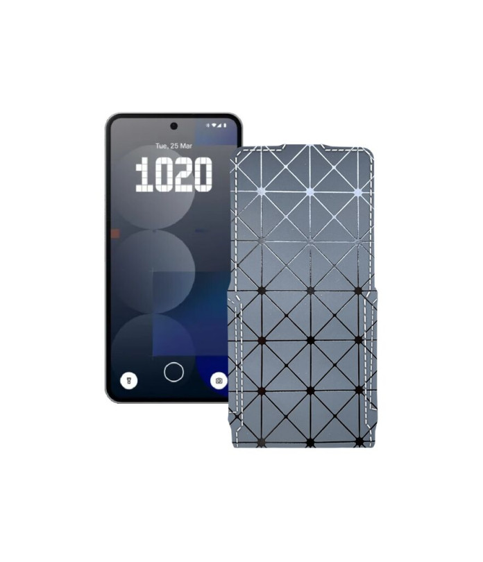 Чохол-флип з екошкіри для телефону Nothing Phone (3a) Pro