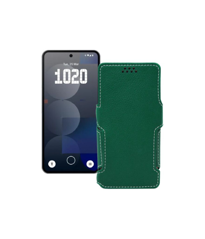 Чохол-книжка з екошкіри для телефону Nothing Phone (3a) Pro