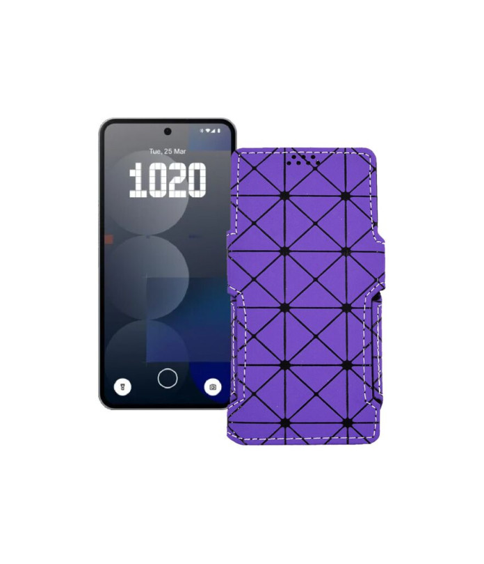 Чохол-книжка з екошкіри для телефону Nothing Phone (3a) Pro