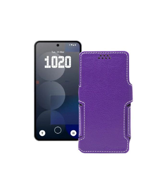 Чохол-книжка з екошкіри для телефону Nothing Phone (3a) Pro