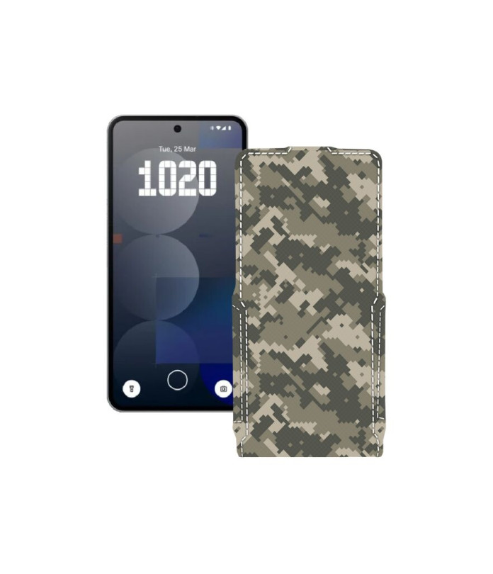 Чохол-флип з екошкіри для телефону Nothing Phone (3a) Pro