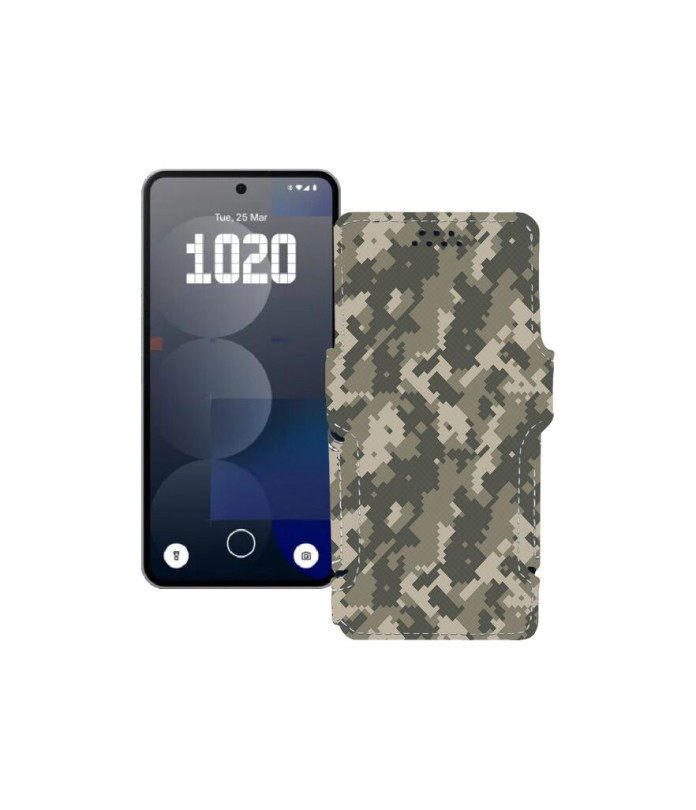 Чохол-книжка з екошкіри для телефону Nothing Phone (3a) Pro