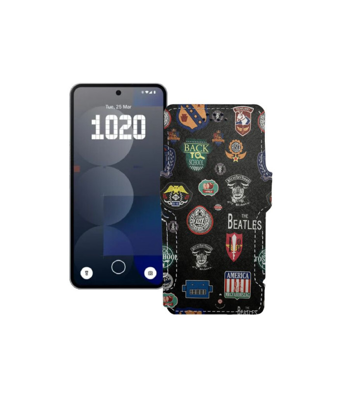 Чохол-книжка з екошкіри для телефону Nothing Phone (3a) Pro