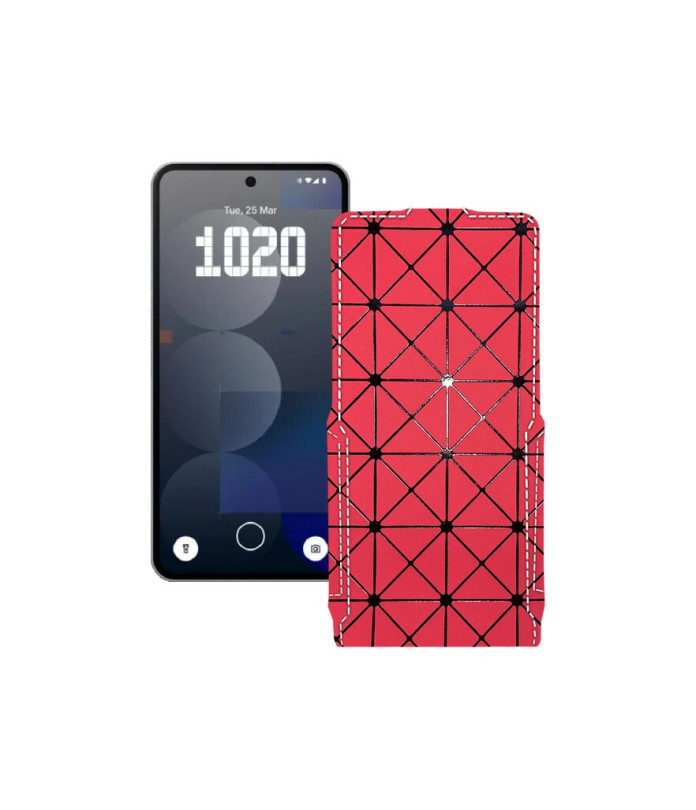 Чохол-флип з екошкіри для телефону Nothing Phone (3a) Pro