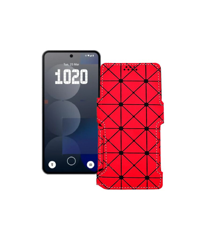 Чохол-книжка з екошкіри для телефону Nothing Phone (3a) Pro