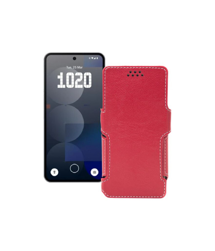 Чохол-книжка з екошкіри для телефону Nothing Phone (3a) Pro