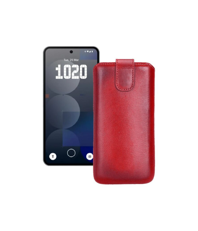 Витяжка з екошкіри для телефону Nothing Phone (3a) Pro