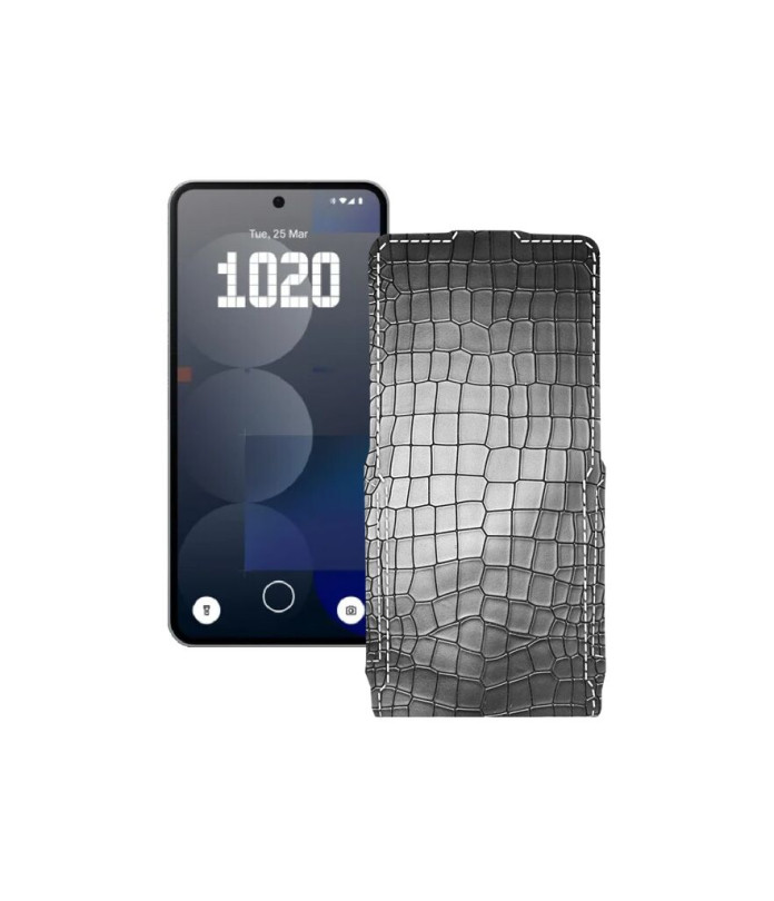 Чохол-флип з екошкіри для телефону Nothing Phone (3a) Pro