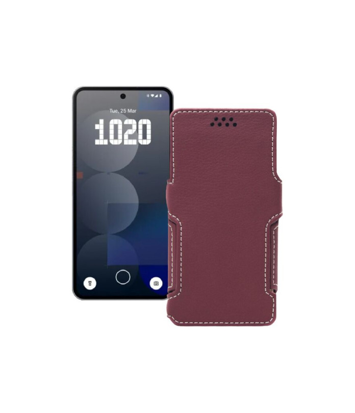 Чохол-книжка з екошкіри для телефону Nothing Phone (3a) Pro