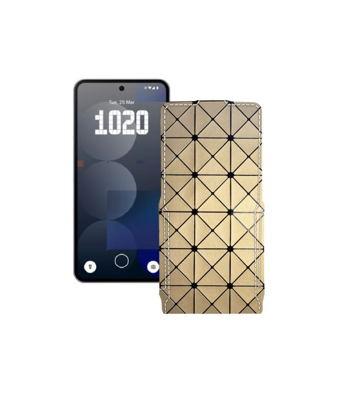 Чохол-флип з екошкіри для телефону Nothing Phone (3a) Pro