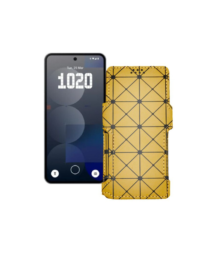 Чохол-книжка з екошкіри для телефону Nothing Phone (3a) Pro