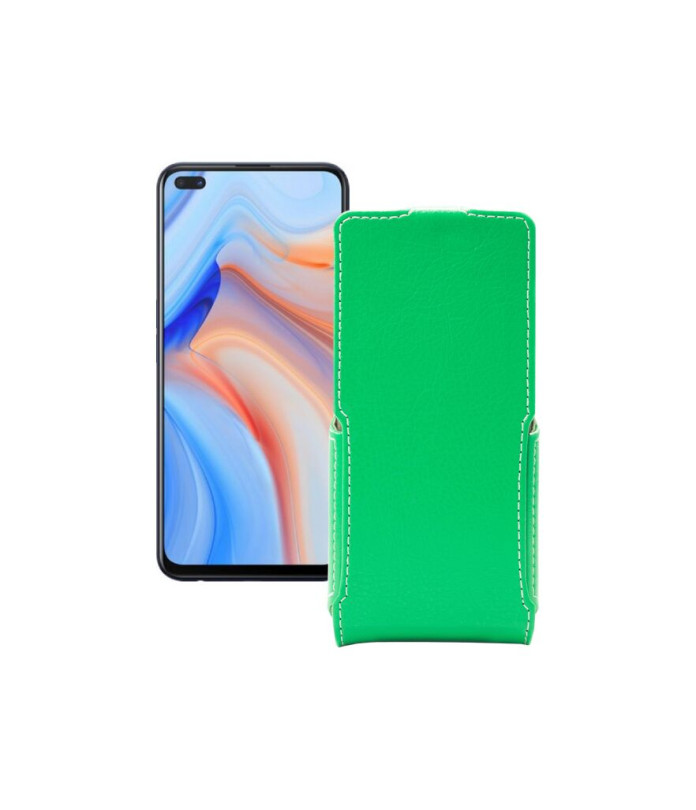 Чохол-флип з екошкіри для телефону OPPO 4Z 5G