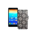 Чохол-книжка з екошкіри для телефону Lenovo S860
